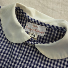 Load image into Gallery viewer, Vintage 2-Piece Gingham Shirt + Shorts Set 4t
