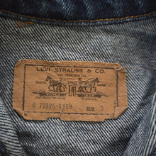 Load image into Gallery viewer, Vintage Levi's Acid Wash Jean Jacket Orange Tab 4t/5t
