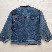 Load image into Gallery viewer, Vintage Levi's Acid Wash Jean Jacket Orange Tab 4t/5t
