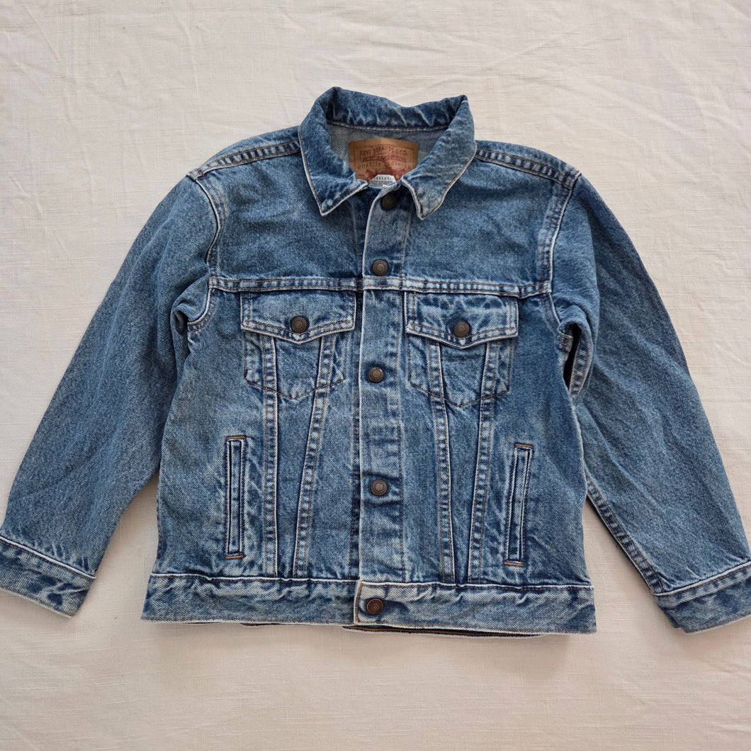 Vintage Levi's Jean Jacket kids 7 *cut tab