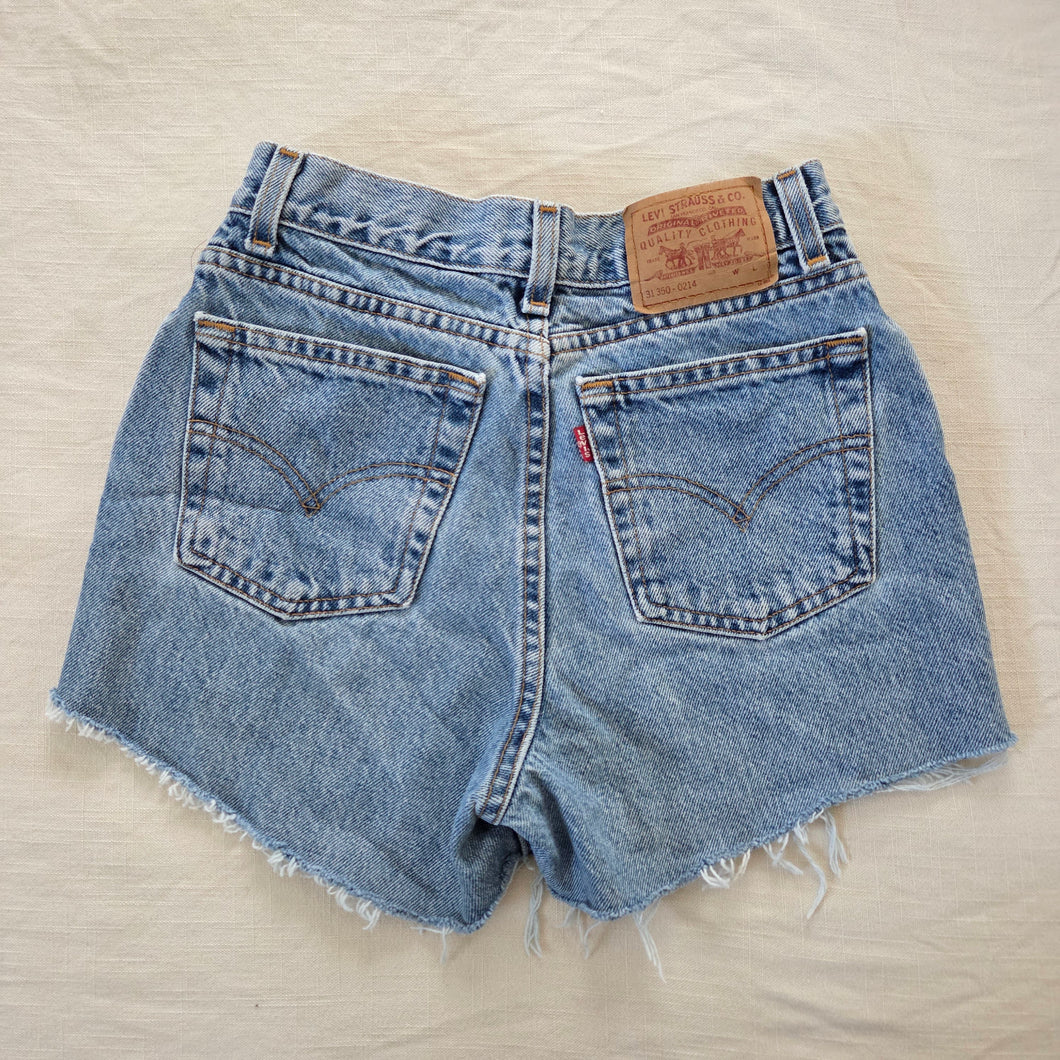 Vintage Levi's Cutoff Jean Shorts kids 14 (24 inch waist)