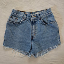 Load image into Gallery viewer, Vintage Levi&#39;s Cutoff Jean Shorts kids 14 (24 inch waist)
