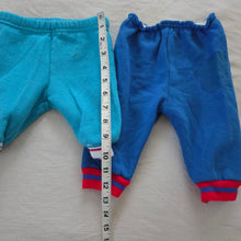 Load image into Gallery viewer, Vintage Blue Jogger Pants Bundle 0-3 months
