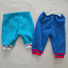 Load image into Gallery viewer, Vintage Blue Jogger Pants Bundle 0-3 months
