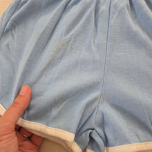 Load image into Gallery viewer, Vintage Blue Sleeveless Romper 5t/6
