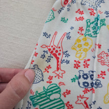 Load image into Gallery viewer, Vintage 70s Safari Animals Romper 2t/3t
