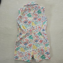Load image into Gallery viewer, Vintage 70s Safari Animals Romper 2t/3t
