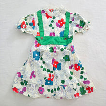 Load image into Gallery viewer, Vintage 70s Floral Dress 4t
