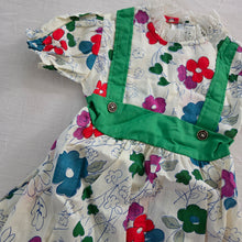 Load image into Gallery viewer, Vintage 70s Floral Dress 4t

