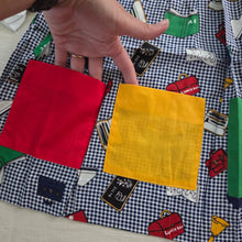Load image into Gallery viewer, Vintage Colorful School Dress 4t
