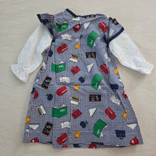 Load image into Gallery viewer, Vintage Colorful School Dress 4t
