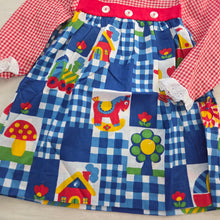 Load image into Gallery viewer, Vintage 70s House/Toys/Mushroom Dress 4t

