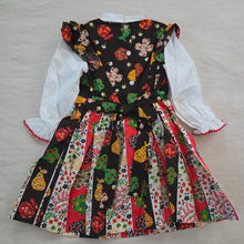 Load image into Gallery viewer, Vintage 70s Fruit + Floral Dress 3t/4
