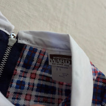 Load image into Gallery viewer, Vintage 70s Plaid Bow Dress 4t
