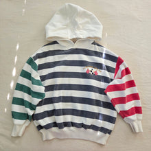 Load image into Gallery viewer, Vintage Striped Colorful Hoodie kids 8/10
