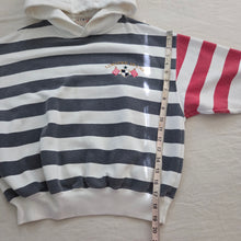 Load image into Gallery viewer, Vintage Striped Colorful Hoodie kids 8/10
