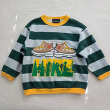 Load image into Gallery viewer, Vintage Striped &quot;Hike&quot; Boots Sweater 5t/6

