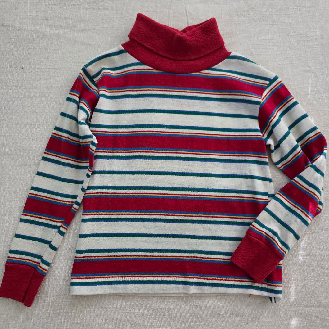 Vintage Striped Turtleneck 3t *flaw