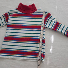 Load image into Gallery viewer, Vintage Striped Turtleneck 3t *flaw
