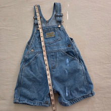 Load image into Gallery viewer, Vintage Guess Denim Shortalls 3t
