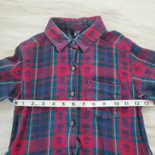 Load image into Gallery viewer, Vintage GAP Floral Tartan Dress kids 7/8
