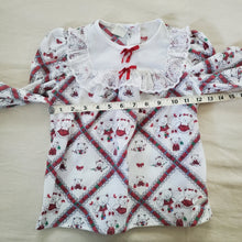 Load image into Gallery viewer, Vintage Christmas Bear PJ Top 5t
