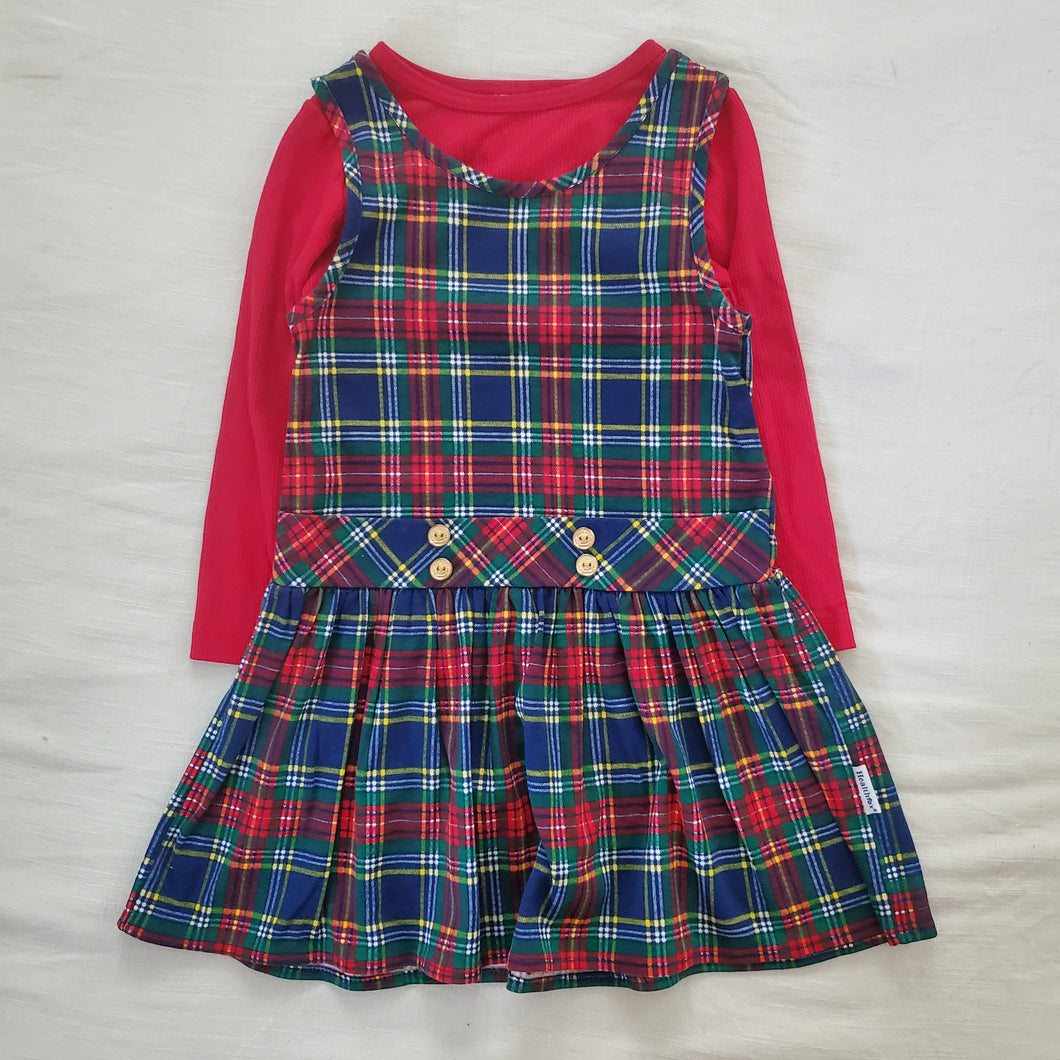 Vintage Healthtex Tartan Dress kids 6