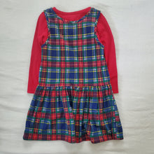 Load image into Gallery viewer, Vintage Healthtex Tartan Dress kids 6
