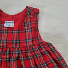 Load image into Gallery viewer, Vintage Samara Puppy Gift Tartan Dress 5t/6
