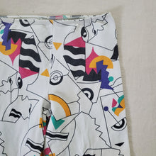 Load image into Gallery viewer, Vintage 90s Pattern Kapri Shorts kids 10/12

