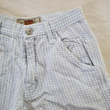 Load image into Gallery viewer, Vintage Lavender Gingham Shorts kids 8
