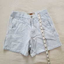 Load image into Gallery viewer, Vintage Lavender Gingham Shorts kids 8
