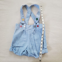Load image into Gallery viewer, Vintage Ruth Scharf Girly Suspender Shorts 2t
