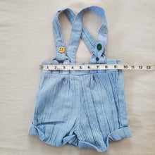 Load image into Gallery viewer, Vintage Ruth Scharf Girly Suspender Shorts 2t
