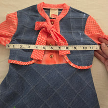 Load image into Gallery viewer, Vintage 70s Country Apple Dress 4t
