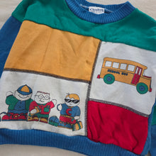 Load image into Gallery viewer, Vintage School Bus + Kids Long Sleeve 2t/3t
