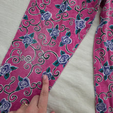 Load image into Gallery viewer, Vintage Floral Legging Pants kids 8/10
