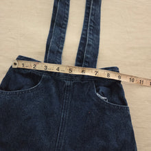 Load image into Gallery viewer, Vintage Flower Suspender Jeans 3t
