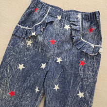 Load image into Gallery viewer, Vintage Patriotic Star Pants kids 6
