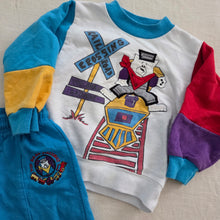 Load image into Gallery viewer, Vintage Bear Train Colorful Set 2t/3t
