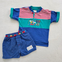 Load image into Gallery viewer, Vintage Healthtex &quot;Little Navigator&quot; Bear Matching Set 2t
