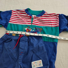 Load image into Gallery viewer, Vintage Healthtex &quot;Little Navigator&quot; Bear Matching Set 2t
