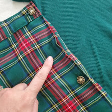 Load image into Gallery viewer, Vintage Tartan Skirt &amp; Bodysuit Set 4t *flaw
