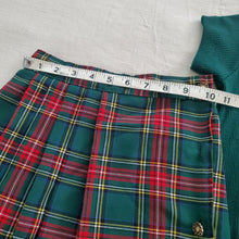 Load image into Gallery viewer, Vintage Tartan Skirt &amp; Bodysuit Set 4t *flaw
