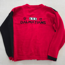 Load image into Gallery viewer, Vintage 101 Dalmatians Knit Cardigan kids 8/10
