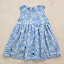 Load image into Gallery viewer, Vintage Elmo Blue Floral Dress 4t
