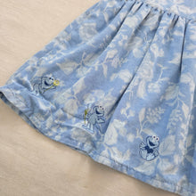 Load image into Gallery viewer, Vintage Elmo Blue Floral Dress 4t
