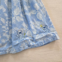 Load image into Gallery viewer, Vintage Elmo Blue Floral Dress 4t

