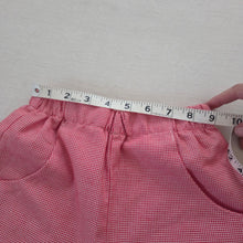 Load image into Gallery viewer, Bailey Boys Red Gingham Pants 5t
