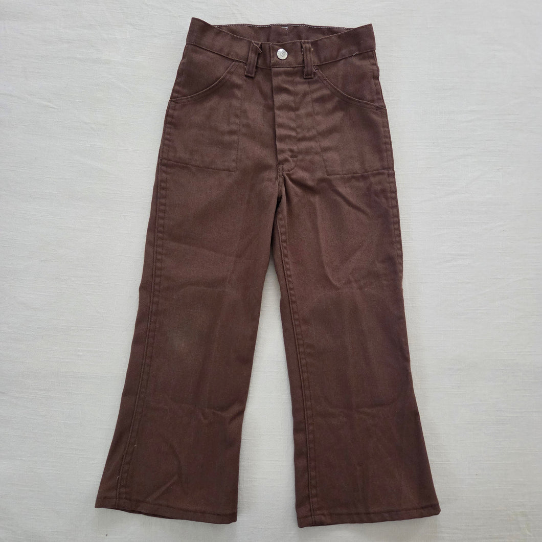 Vintage Brown Flared Pants kids 6